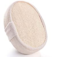Los mejores  - Tingz 2 piezas de esponja de lufa para lavar-juego de exfoliación corporal con esponja de lufa 100% natural-grosor 14…